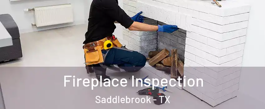 Fireplace Inspection Saddlebrook - TX