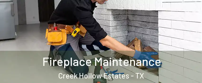 Fireplace Maintenance Creek Hollow Estates - TX