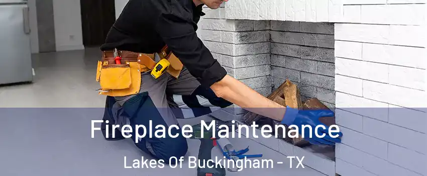 Fireplace Maintenance Lakes Of Buckingham - TX