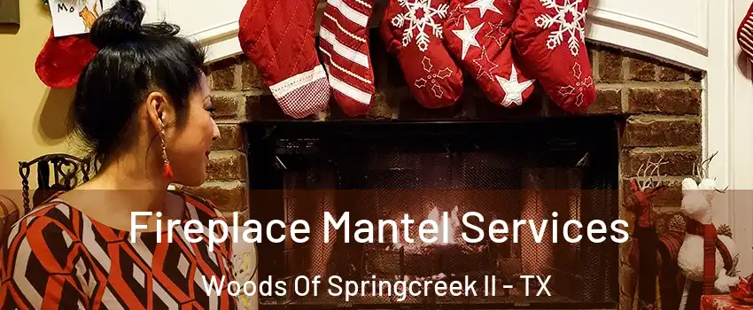 Fireplace Mantel Services Woods Of Springcreek II - TX
