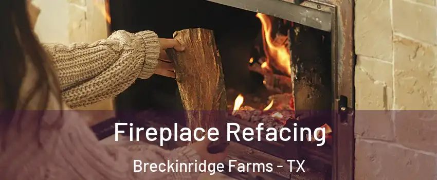 Fireplace Refacing Breckinridge Farms - TX