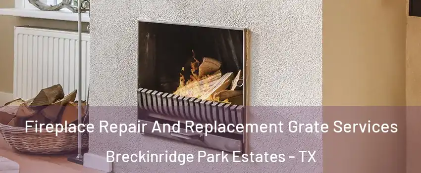 Fireplace Repair And Replacement Grate Services Breckinridge Park Estates - TX