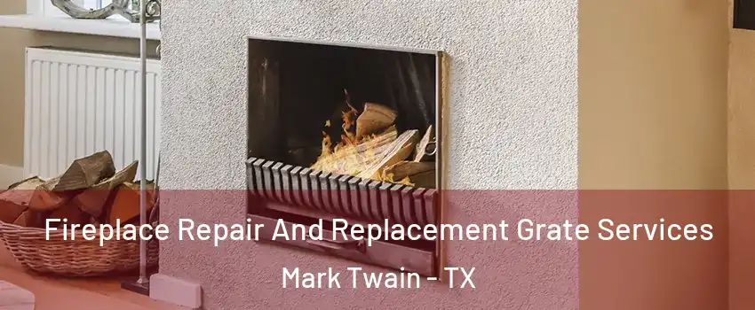 Fireplace Repair And Replacement Grate Services Mark Twain - TX