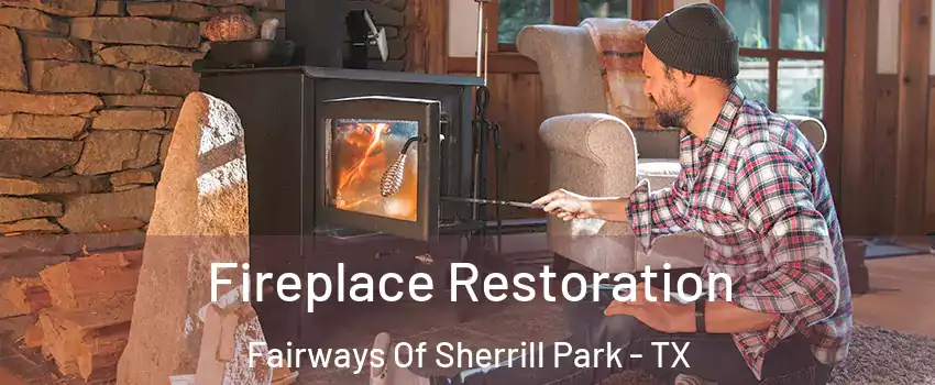 Fireplace Restoration Fairways Of Sherrill Park - TX