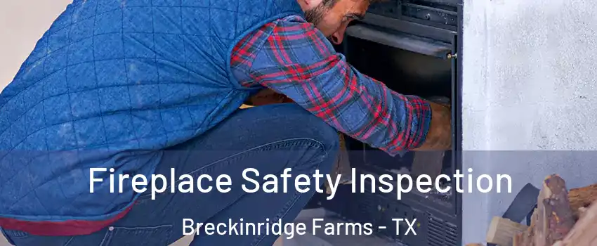 Fireplace Safety Inspection Breckinridge Farms - TX