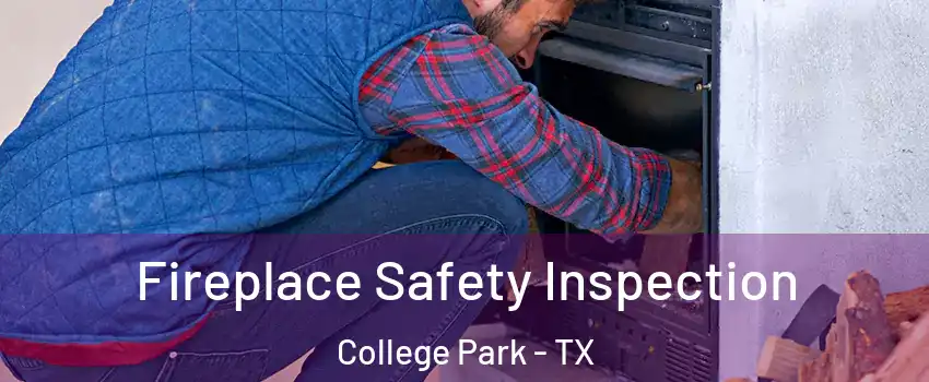 Fireplace Safety Inspection College Park - TX