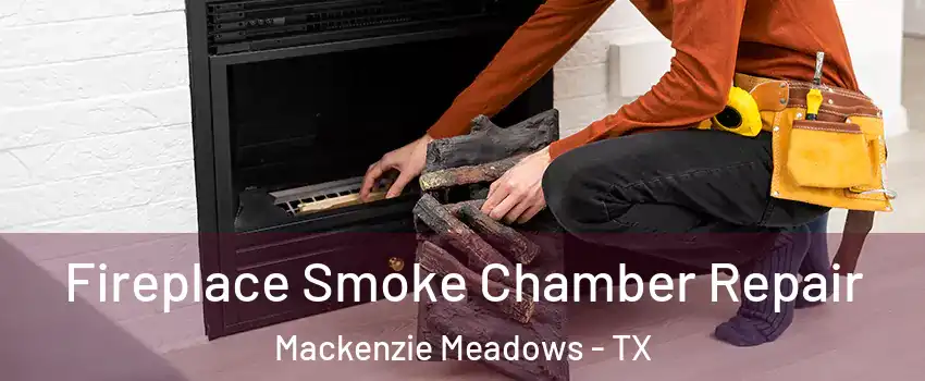 Fireplace Smoke Chamber Repair Mackenzie Meadows - TX