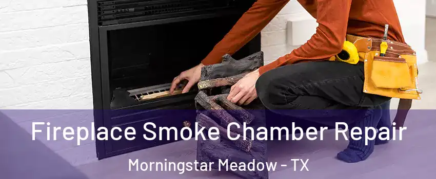 Fireplace Smoke Chamber Repair Morningstar Meadow - TX