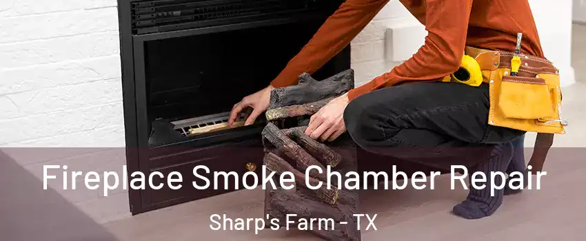 Fireplace Smoke Chamber Repair Sharp's Farm - TX