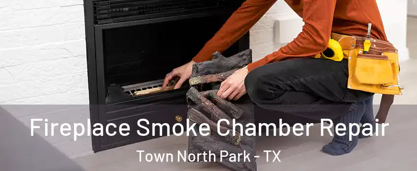 Fireplace Smoke Chamber Repair Town North Park - TX
