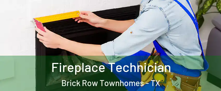 Fireplace Technician Brick Row Townhomes - TX
