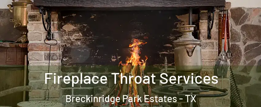 Fireplace Throat Services Breckinridge Park Estates - TX