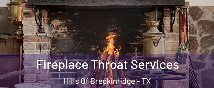 Fireplace Throat Services Hills Of Breckinridge - TX