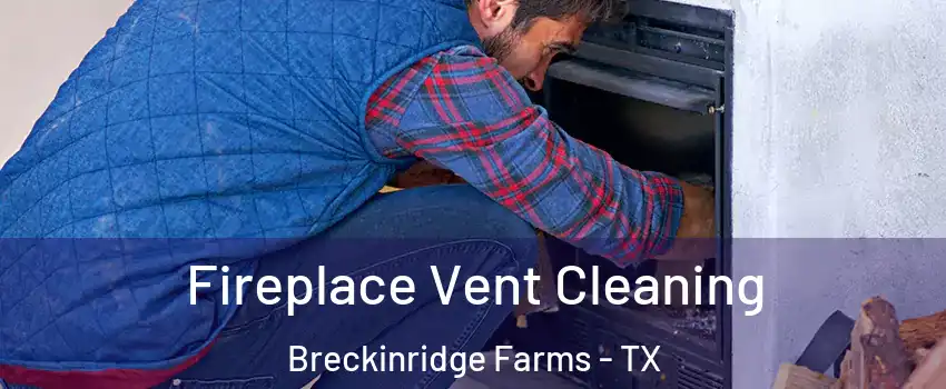 Fireplace Vent Cleaning Breckinridge Farms - TX