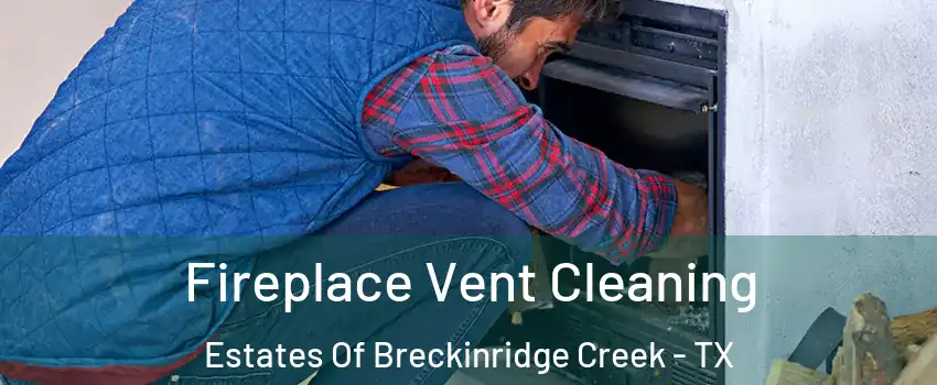 Fireplace Vent Cleaning Estates Of Breckinridge Creek - TX