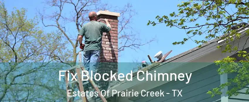 Fix Blocked Chimney Estates Of Prairie Creek - TX