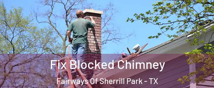 Fix Blocked Chimney Fairways Of Sherrill Park - TX