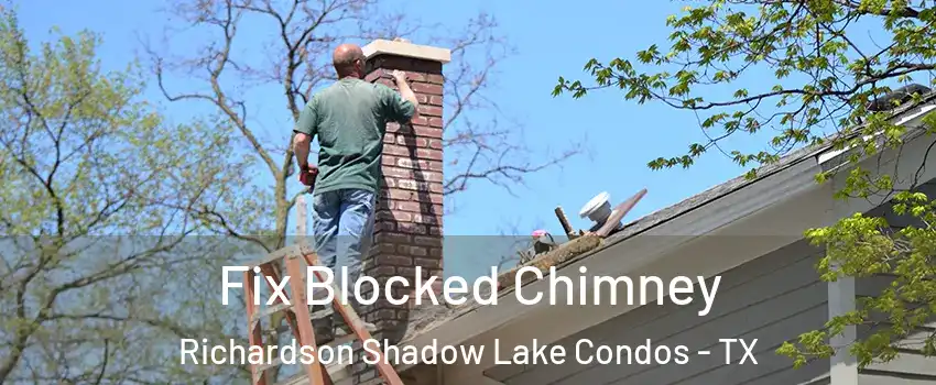 Fix Blocked Chimney Richardson Shadow Lake Condos - TX