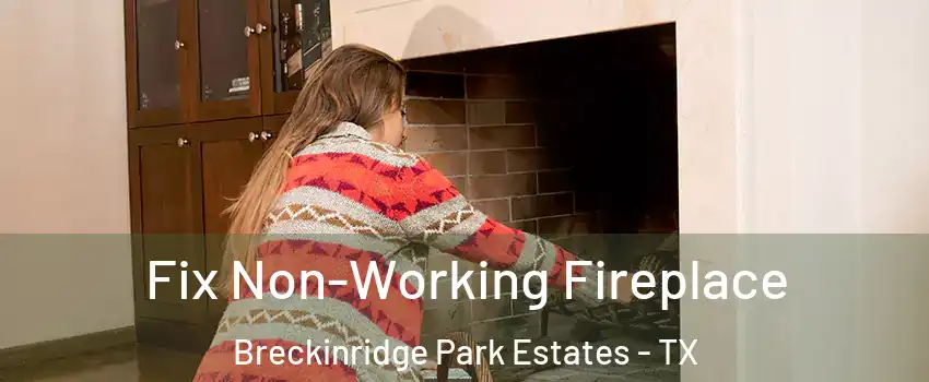Fix Non-Working Fireplace Breckinridge Park Estates - TX
