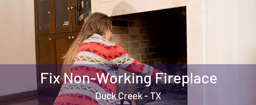 Fix Non-Working Fireplace Duck Creek - TX