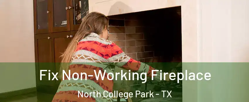 Fix Non-Working Fireplace North College Park - TX
