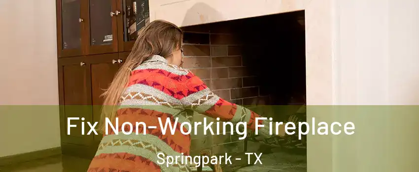 Fix Non-Working Fireplace Springpark - TX