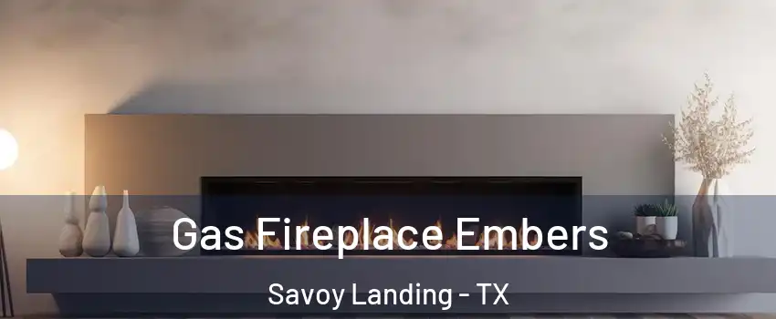 Gas Fireplace Embers Savoy Landing - TX