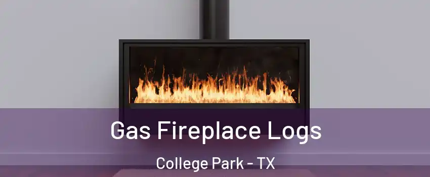 Gas Fireplace Logs College Park - TX
