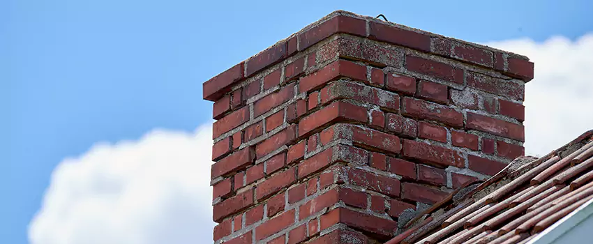 Brick Chimney Flue Installation in Brick Row Townhomes, TX