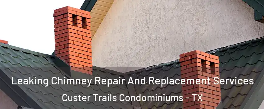 Leaking Chimney Repair And Replacement Services Custer Trails Condominiums - TX