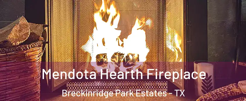 Mendota Hearth Fireplace Breckinridge Park Estates - TX