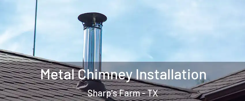 Metal Chimney Installation Sharp's Farm - TX