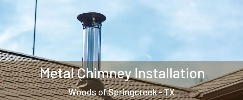 Metal Chimney Installation Woods of Springcreek - TX