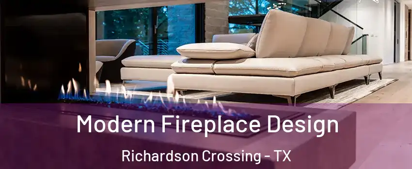Modern Fireplace Design Richardson Crossing - TX