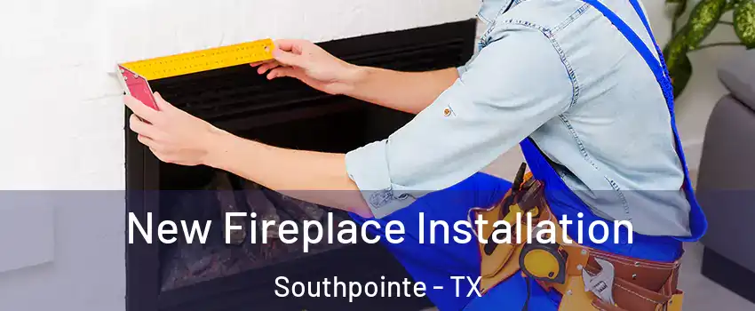 New Fireplace Installation Southpointe - TX