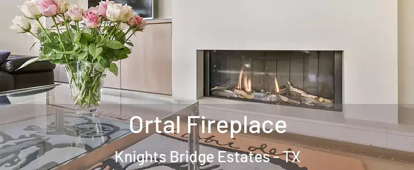 Ortal Fireplace Knights Bridge Estates - TX