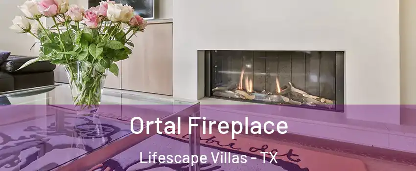 Ortal Fireplace Lifescape Villas - TX