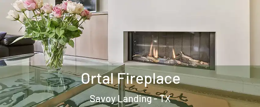 Ortal Fireplace Savoy Landing - TX