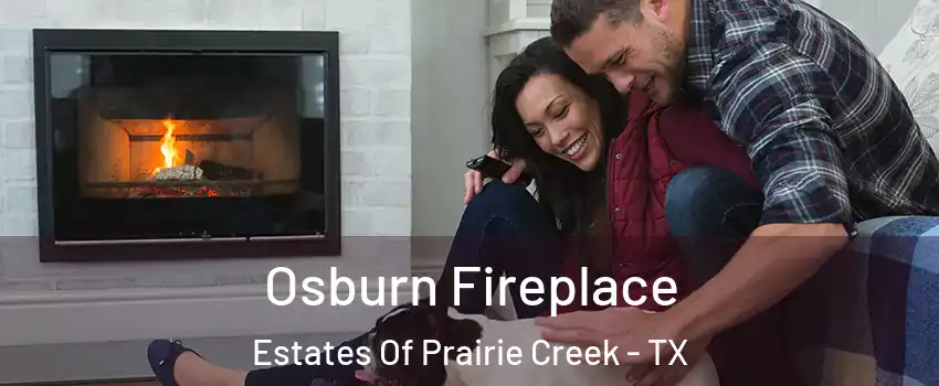 Osburn Fireplace Estates Of Prairie Creek - TX