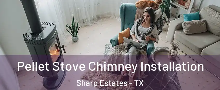 Pellet Stove Chimney Installation Sharp Estates - TX