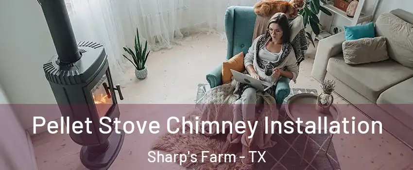Pellet Stove Chimney Installation Sharp's Farm - TX