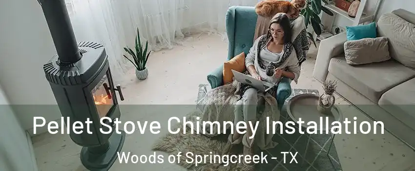 Pellet Stove Chimney Installation Woods of Springcreek - TX