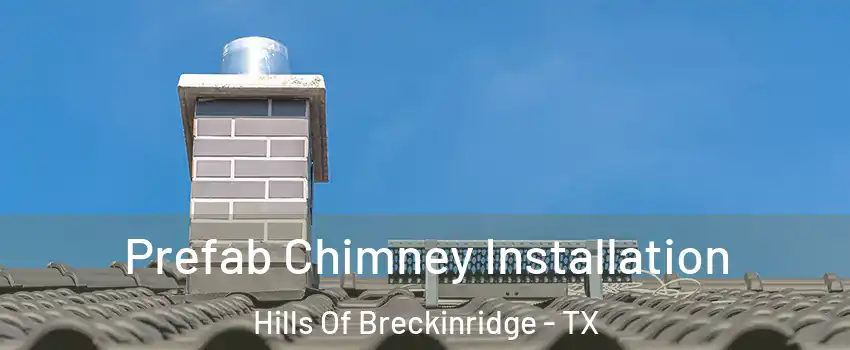 Prefab Chimney Installation Hills Of Breckinridge - TX