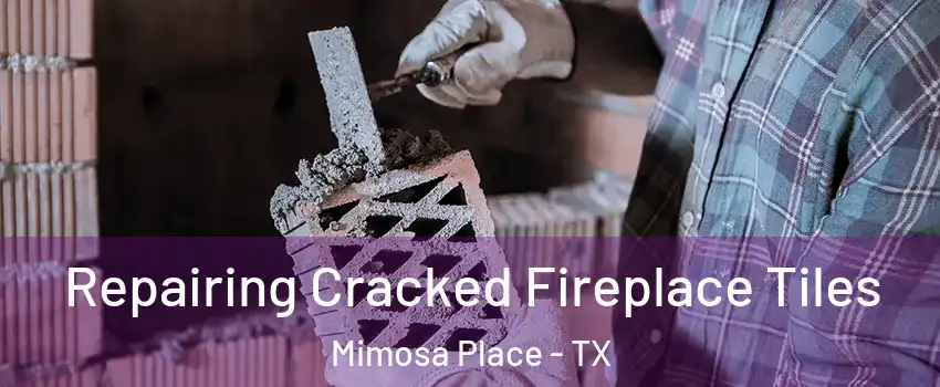Repairing Cracked Fireplace Tiles Mimosa Place - TX