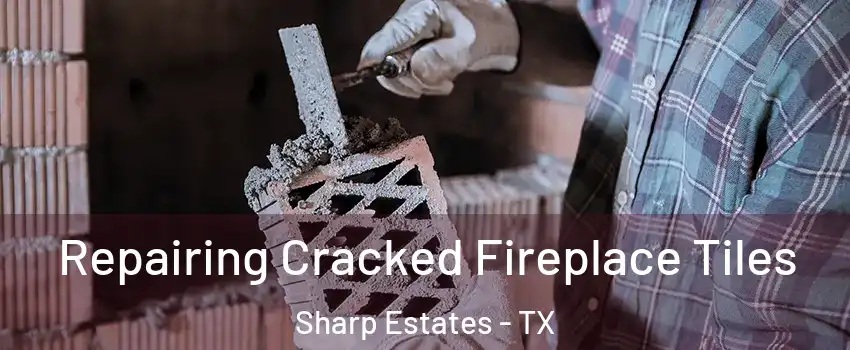 Repairing Cracked Fireplace Tiles Sharp Estates - TX