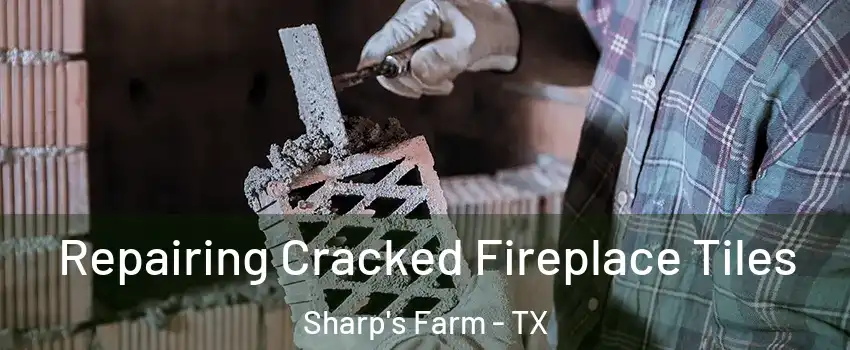 Repairing Cracked Fireplace Tiles Sharp's Farm - TX