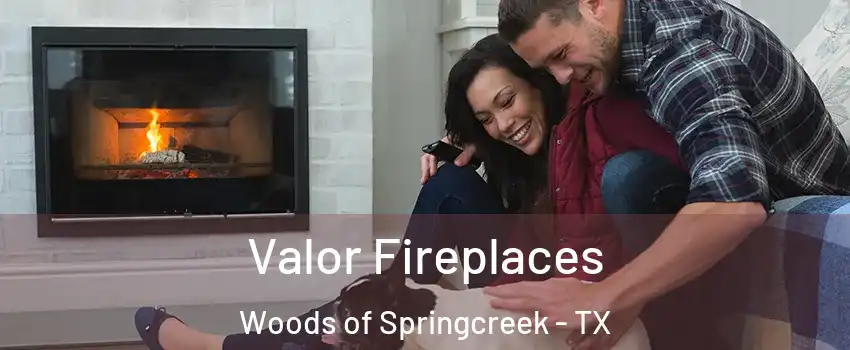 Valor Fireplaces Woods of Springcreek - TX