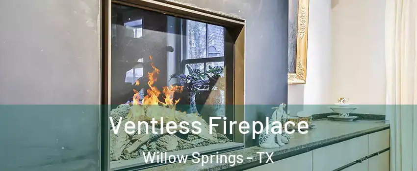 Ventless Fireplace Willow Springs - TX