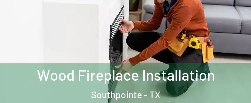 Wood Fireplace Installation Southpointe - TX