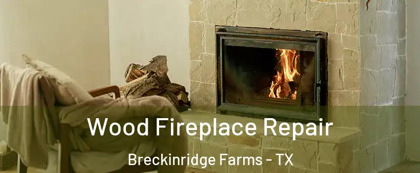 Wood Fireplace Repair Breckinridge Farms - TX